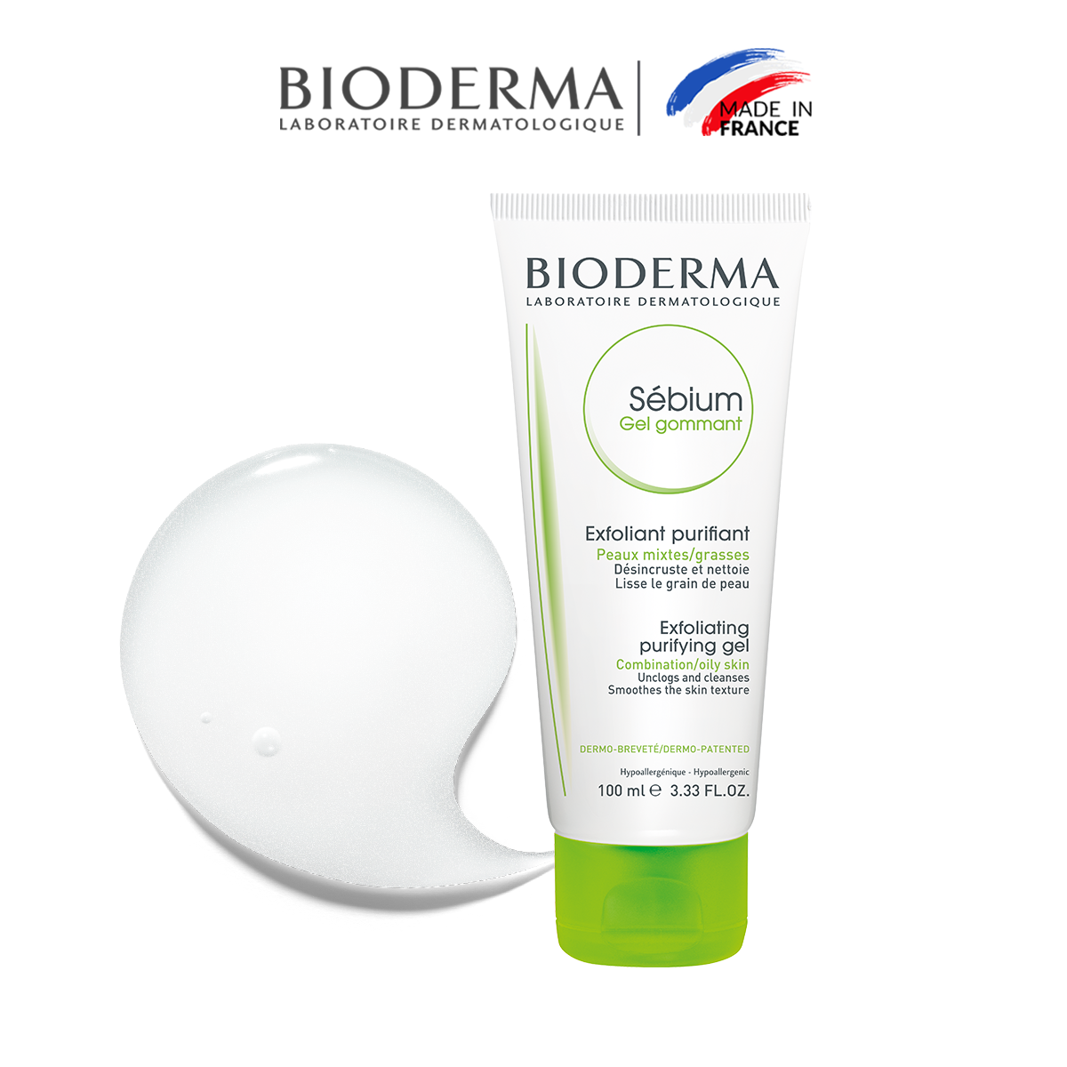 Gel Tẩy Tế Bào Chết Làm Mịn Da Bioderma Sebium Gel Gommant - 100ml