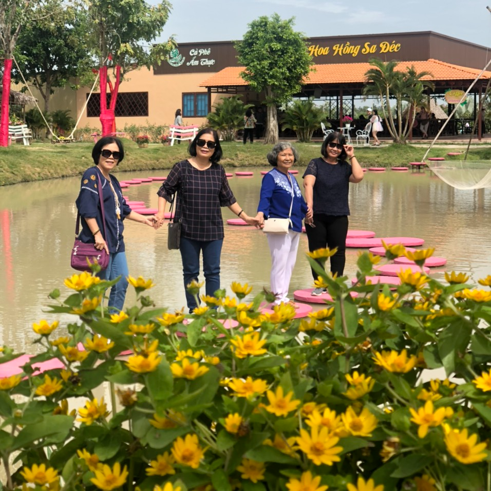 TOUR LÀNG HOA SA ĐÉC - VƯỜN QUÍT HỒNG LAI VUNG - CHÙA PHẬT NGỌC XÁ LỢI - 1 NGÀY - HAPPY TOUR