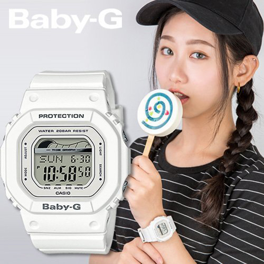 Đồng hồ nữ dây nhựa Casio Baby-G chính hãng BLX-560-7DR