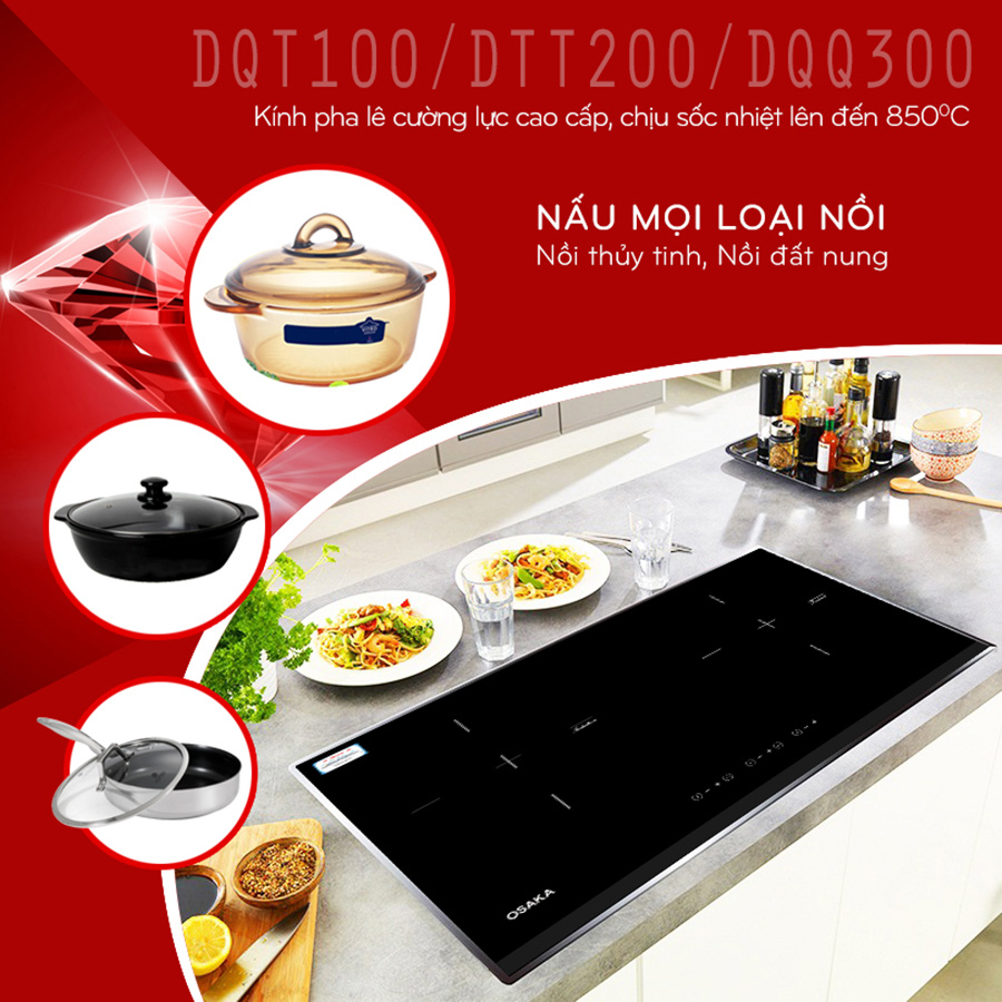 Bếp điện từ Osaka DQT-100