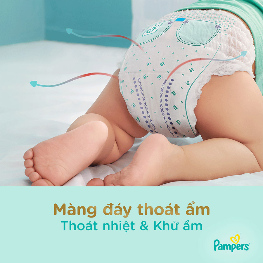 Tã dán Pampers M52 (6-11kg)