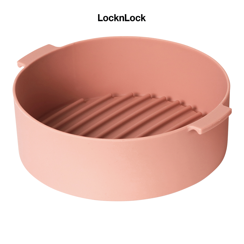 Khay Silicone Dành Cho Nồi Chiên Không Dầu Và Lò Vi Sóng Lock&Lock CKB003 - Hàng Chính Hãng