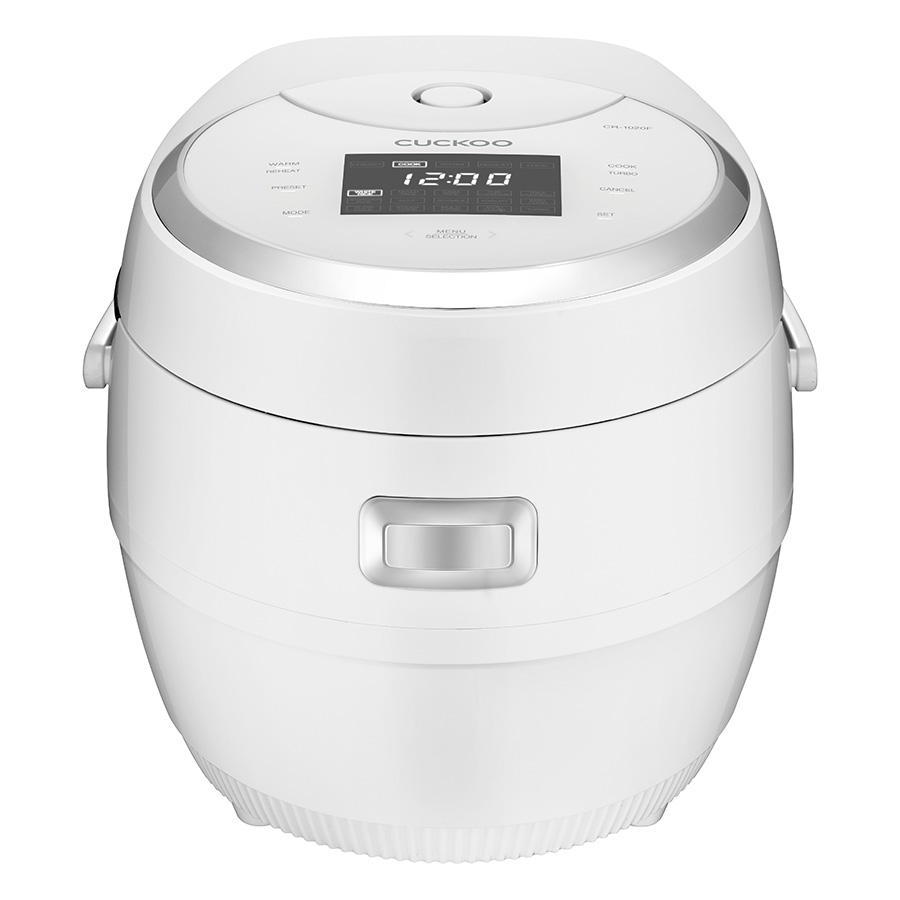 Nồi cơm điện tử Cuckoo 1.8L CR-1020F - Lòng nồi chống dính - Nhiều chế độ nấu ăn - Tiết kiệm điện - Hàng chính hãng