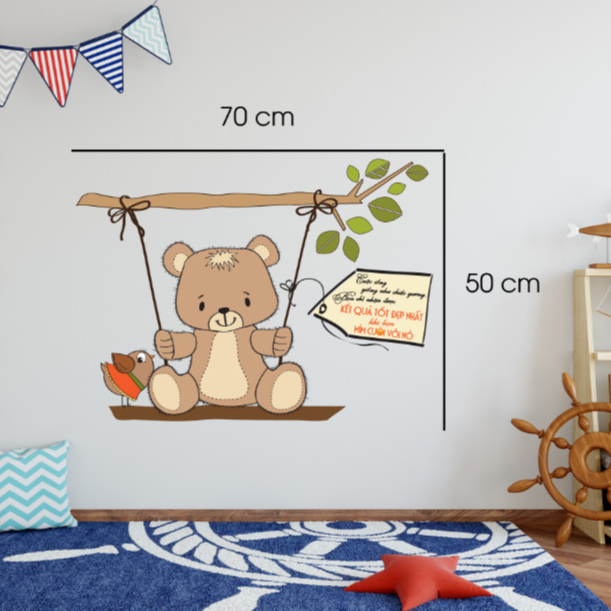 Decal trang trí quán số 21