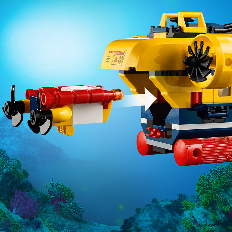 Đồ Chơi Lắp Ráp Tàu Ngầm Thám Hiểm Đại Dương LEGO CITY 60264