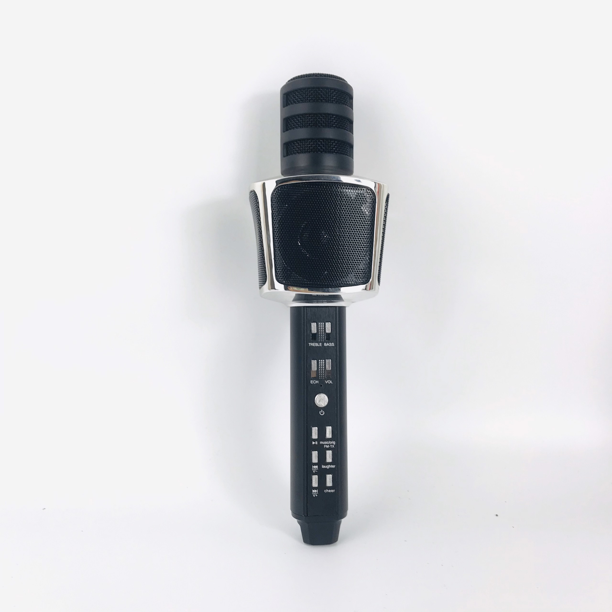 Micro Karaoke Bluetooth GUTEK SD17 Kiêm Loa Không Dây, Âm Thanh Hay Micro Hút Có Đầu Bảo Vệ Mic, Cắm Usb, Thẻ Nhớ, Cổng 3.5 - Hàng chính hãng