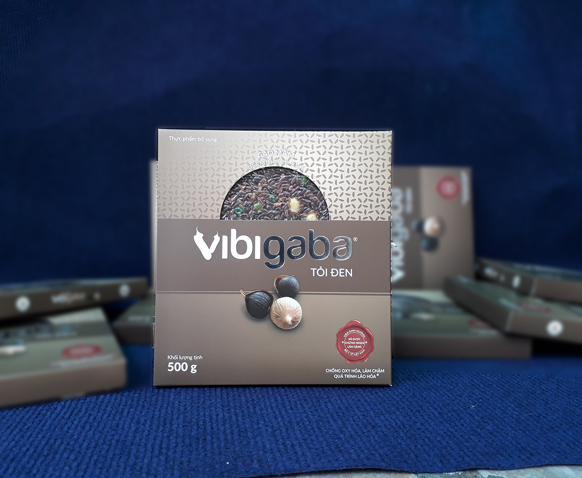 Gạo mầm tỏi đen vibigaba 500G