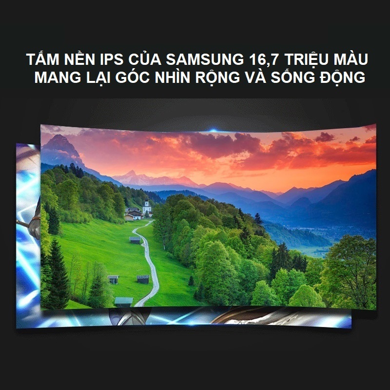 Màn Hình Máy Tính Cong 32 inch IPS 2K (2560 x 1440) 75Hz Tràn Viền Siêu Mỏng Gaming  - Hàng nhập khẩu