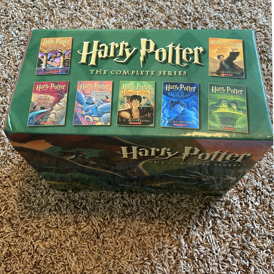 Harry Potter - Paperback Boxed Set : Books 1 - 7 (Scholastic US Version) (English Book)