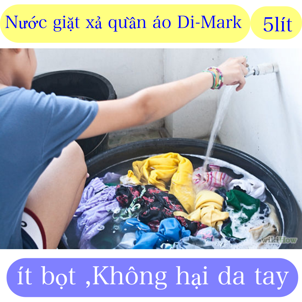 NƯỚC GIẶT ĐA NĂNG DI-MARK 5 IN 1 - MÙI THƠM NHẸ NHÀNG