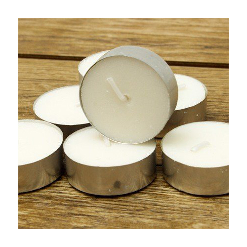 Nến tealight 10 viên màu vàng không mùi dày 1.5cm cháy từ 4h-5h | Bio Aroma