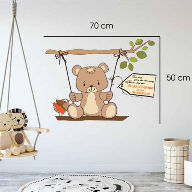Decal trang trí quán số 21