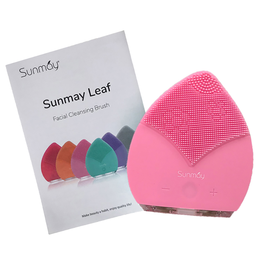 Máy rửa mặt Sunmay Luxury Leaf - Baby Pink