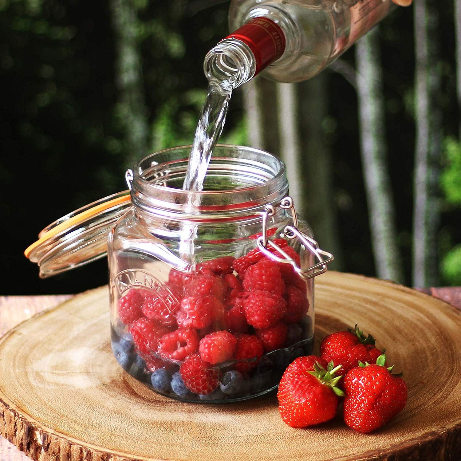 Hũ thủy tinh Kilner vuông 0.5L