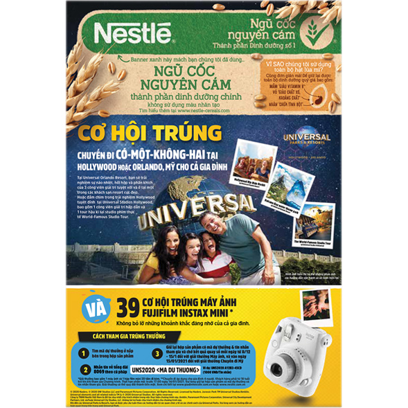 Hình ảnh Bánh Ăn Sáng Nestle HN Stars (300g)