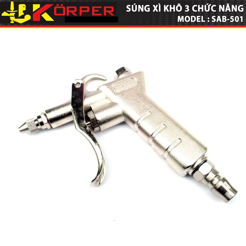 SÚNG XÌ KHÔ 3 CHỨC NĂNG KÖRPER KP-SAB-501