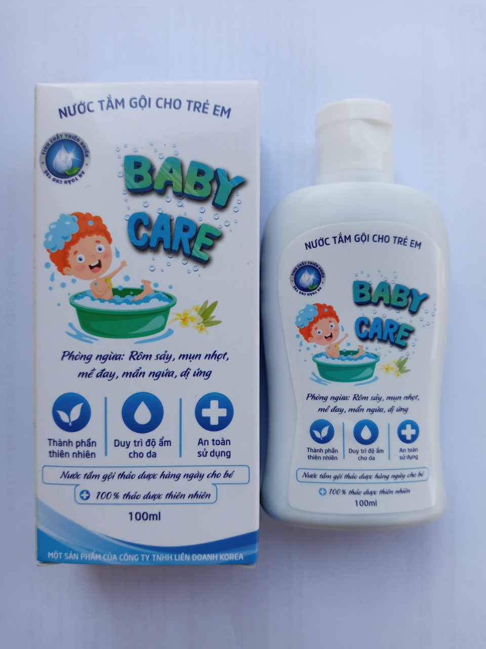 NƯỚC TẮM GỘI CHO TRẺ EM BABY CARE