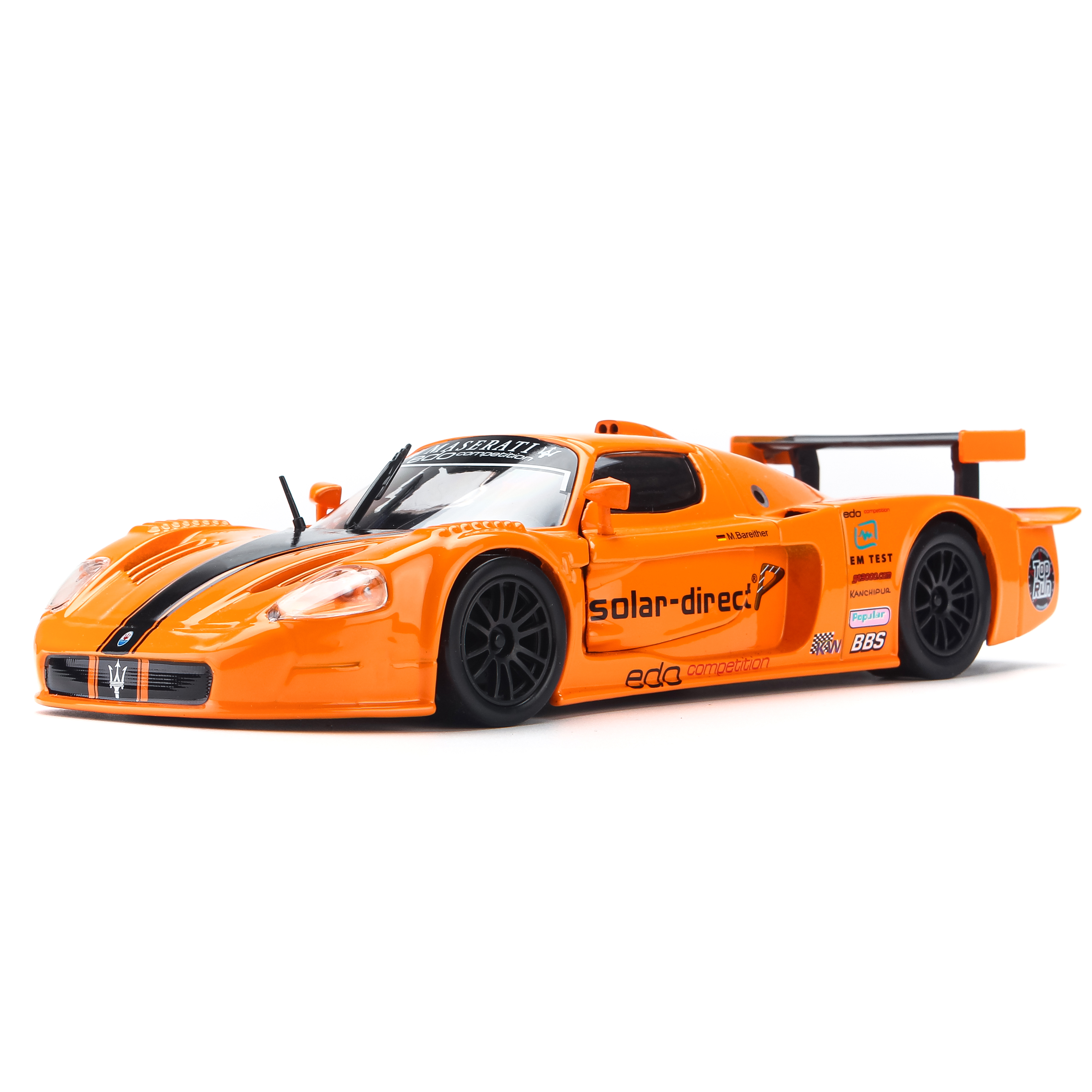 Mô Hình Xe Maserati Mc12 Orange 1:24 Bburago - MH18-21078