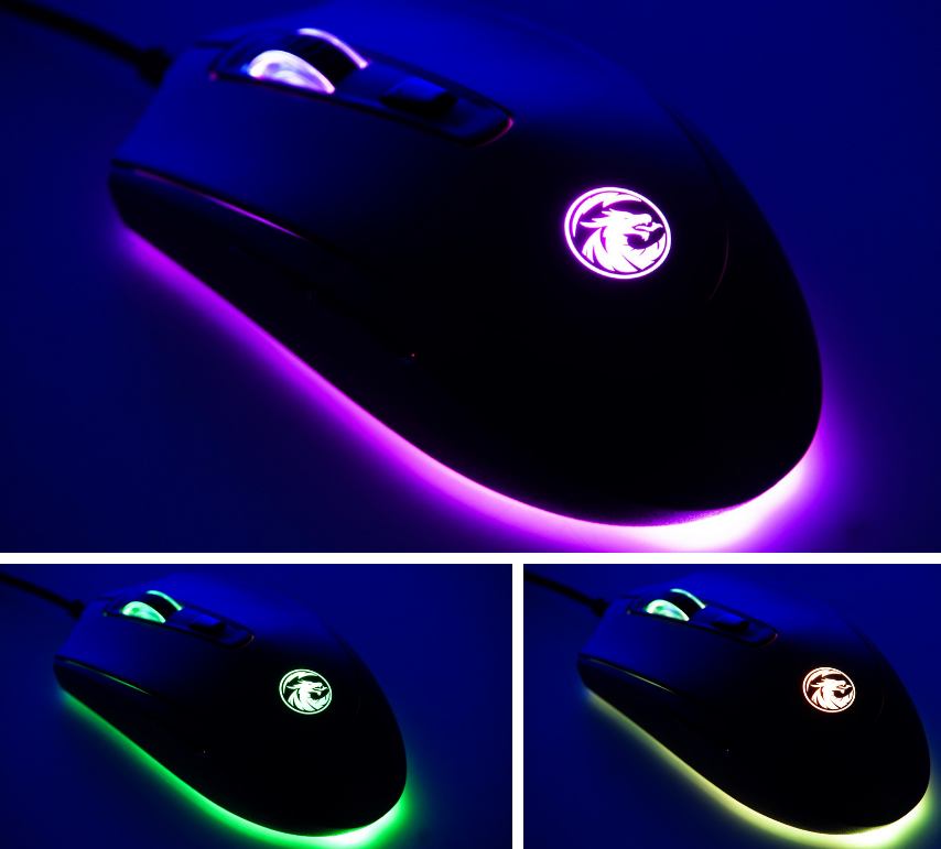 Chuột máy tính E-Dra EM614 RGB chuyên gaming - Hàng Chính Hãng