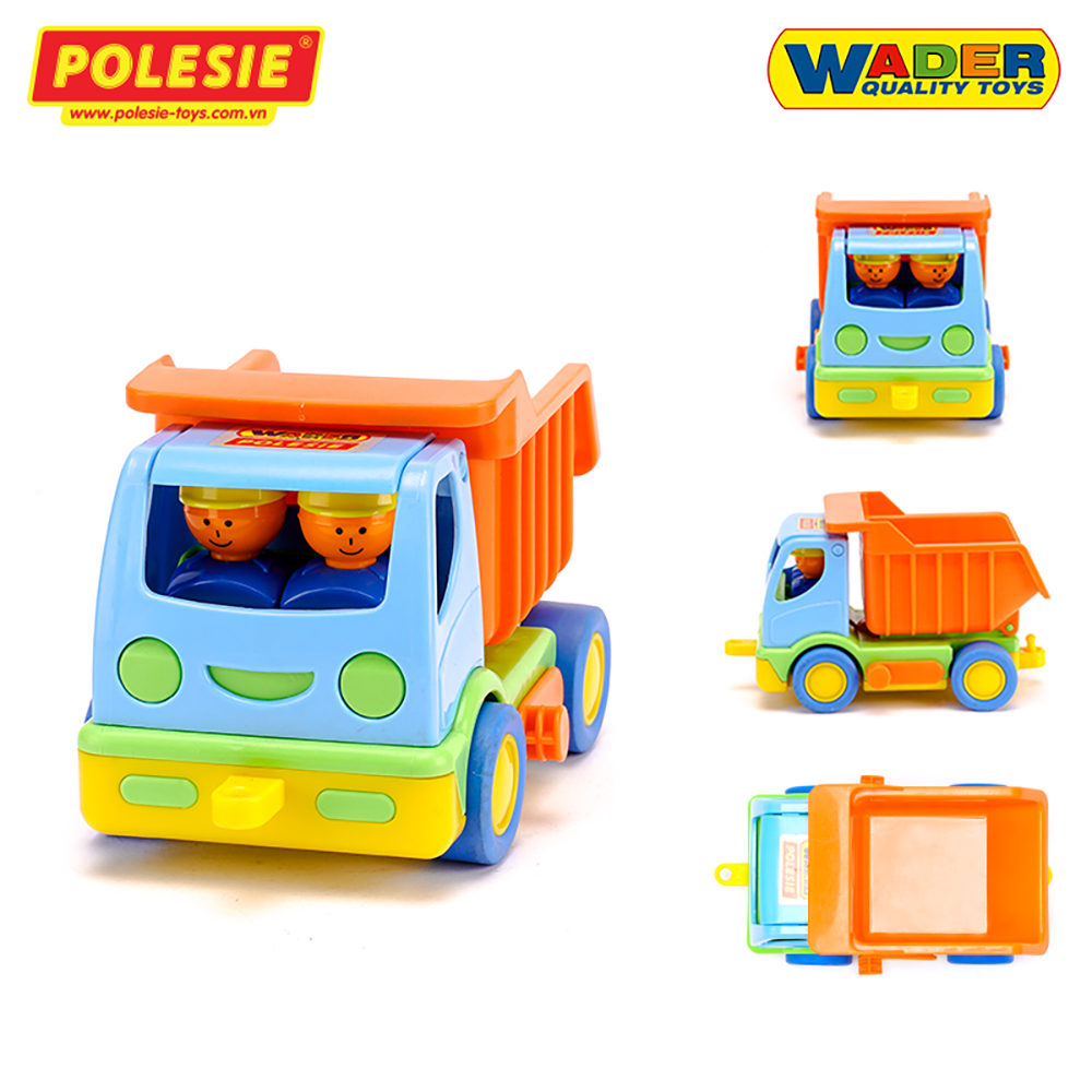 Đồ Chơi Xe Tải Hali, Đồ Chơi Châu Âu, An Toàn, Phát Triển Tư Duy, Sáng Tạo Cho bé - Polesie Toys 3294