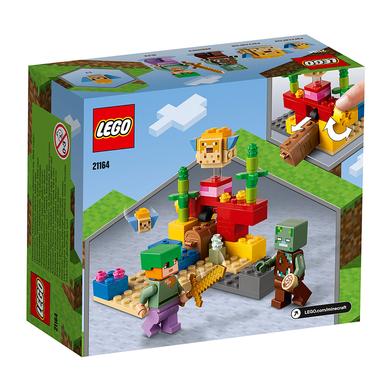 Đồ chơi LEGO Minecraft Rạn San Hô 21164