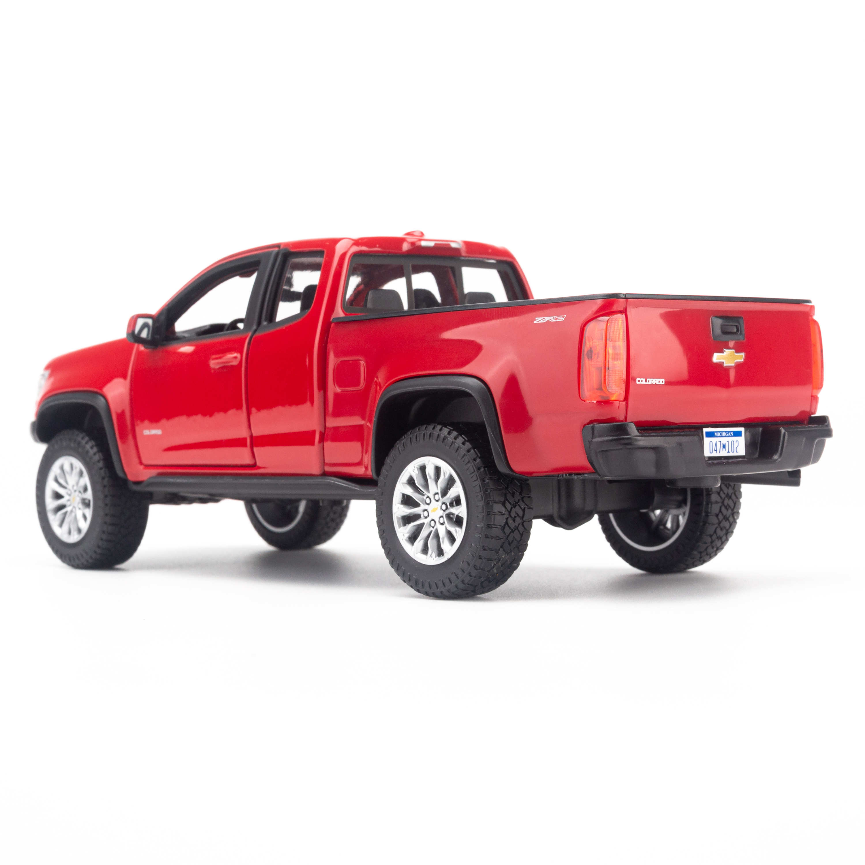 Mô Hình Xe Chevrolet Colorado ZR2 Red 1:24 Maisto MH-31517