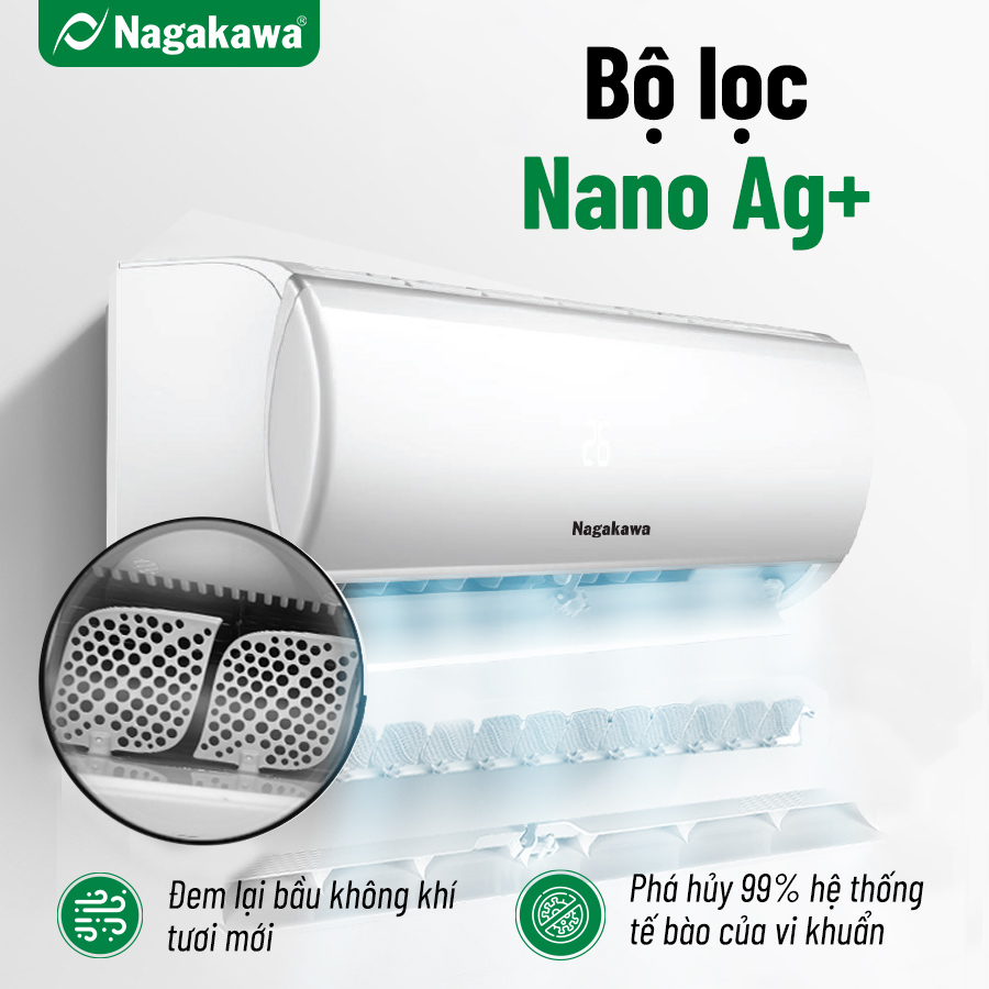 Máy Lạnh Nagakawa 2 HP NS-C18R1M05 - Chỉ Giao Tại HCM