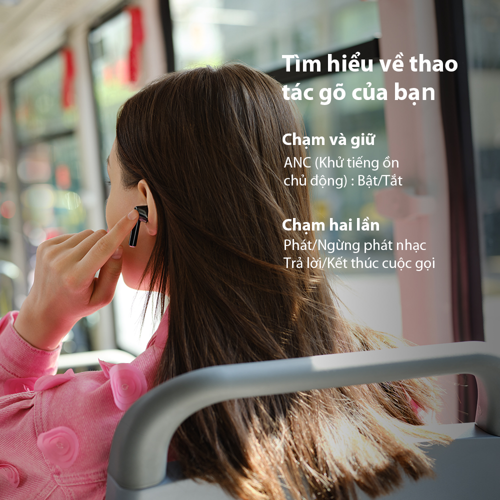 Tai nghe Bluetooth Huawei FreeBuds 3i | Hệ thống 3 Mic khử ồn thông minh | Driver âm thanh lớn | Thiết kế tự nhiên | Dễ dàng đeo | Dễ dàng mang theo | Điều khiển dễ dàng | Mở, kết nối tức thì | Kiểm soát cử chỉ | Hàng Phân Phối Chính Hãng