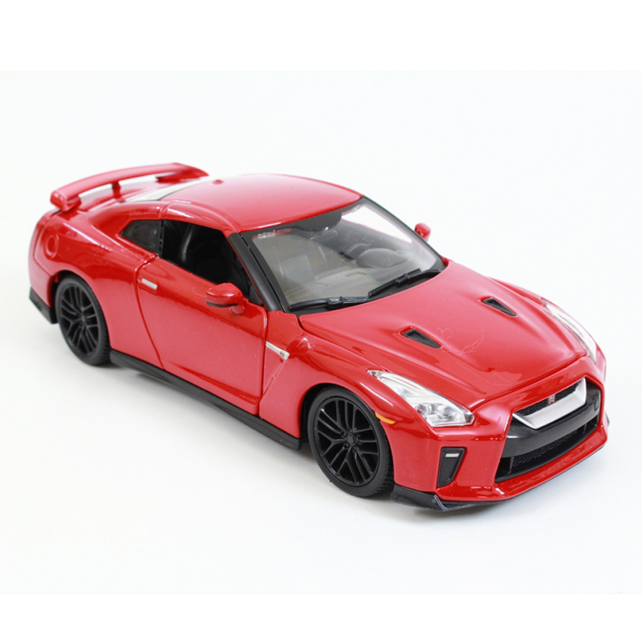 Mô Hình Xe Nissan GT-R 2017 Red 1:24 Bburago - MH18-21082