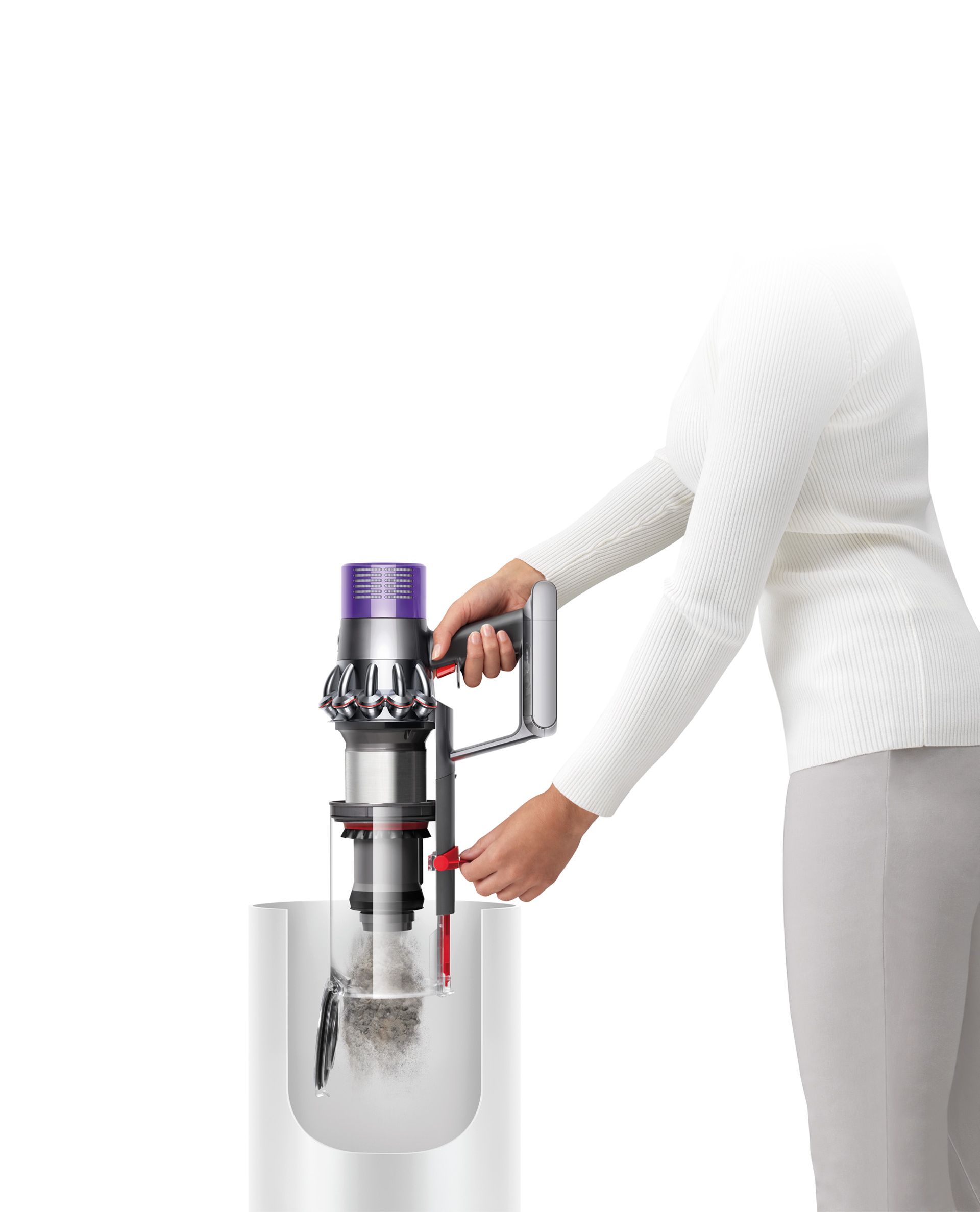 Máy hút bụi Dyson V10 Absolute - Đen Black - Hàng Chính Hãng