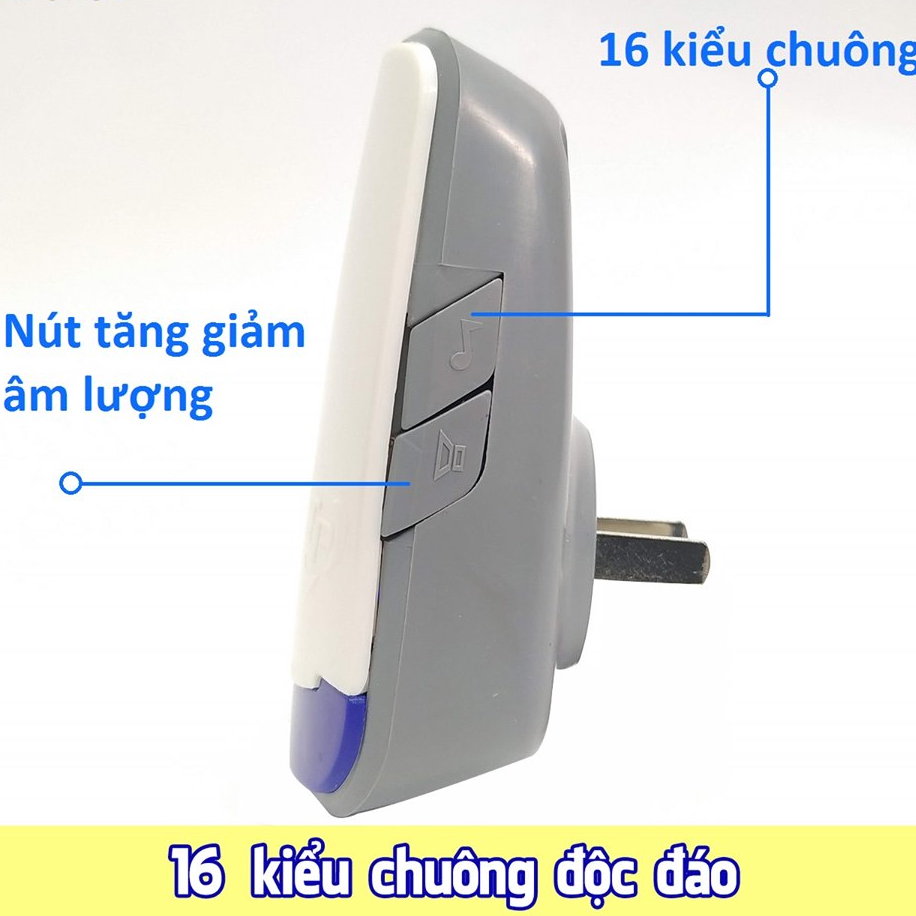 Chuông cửa dùng pin không dây Zanka ZK-717