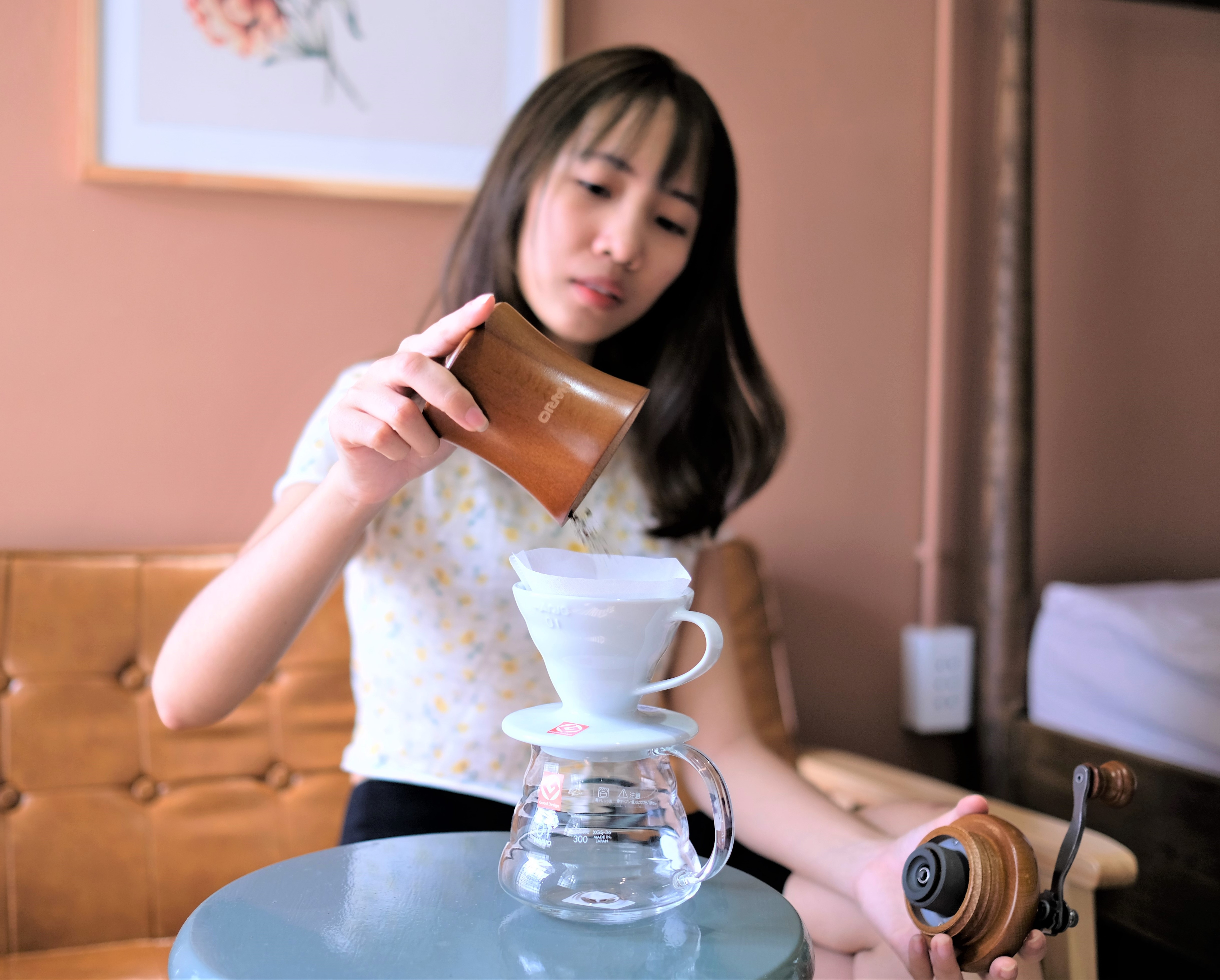 Cối xay cà phê Hario Coffee Mill “Dome”