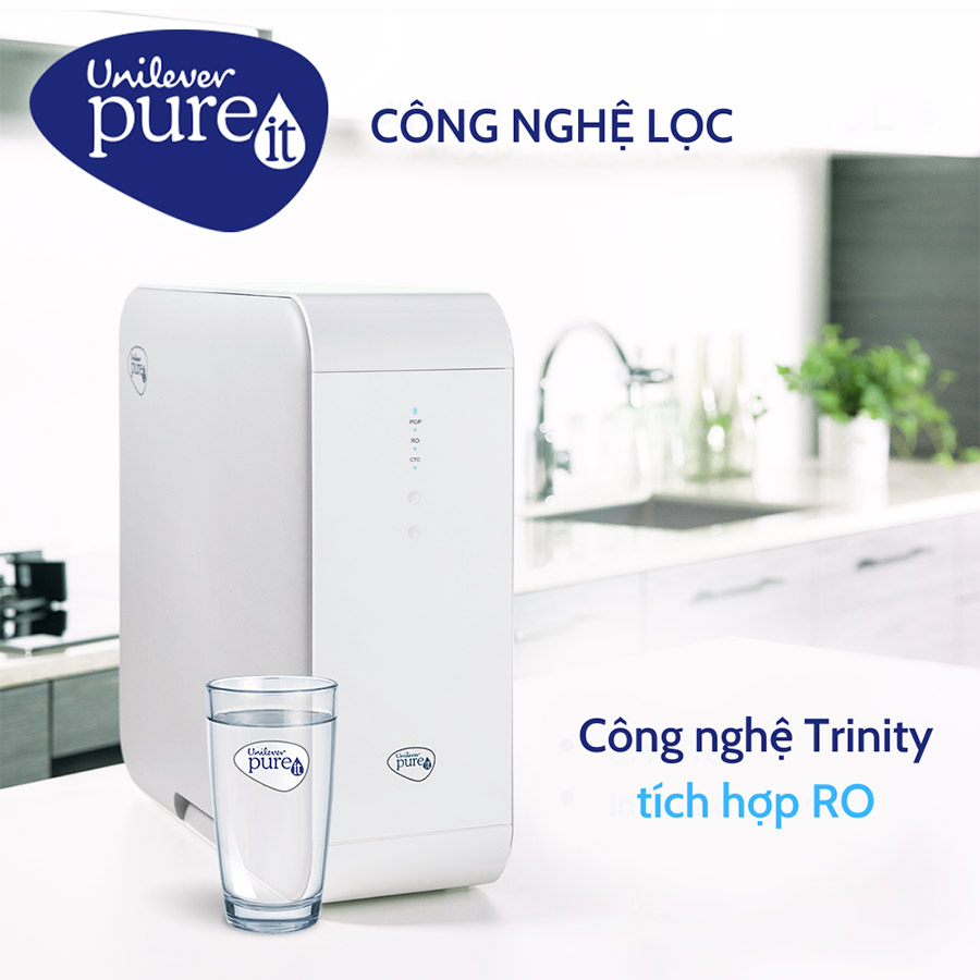 Máy Lọc Nước Unilever Pureit Delica – Công Nghệ Lọc RO - Lắp Dưới Ngăn Tủ Bếp - Hàng Chính Hãng