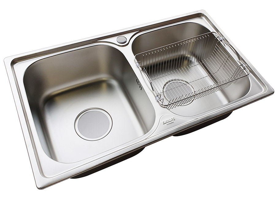 Rổ Inox Eurolife EL-R6 dùng cho chậu rửa chén Inox Eurolife 1 hộc EL-C6
