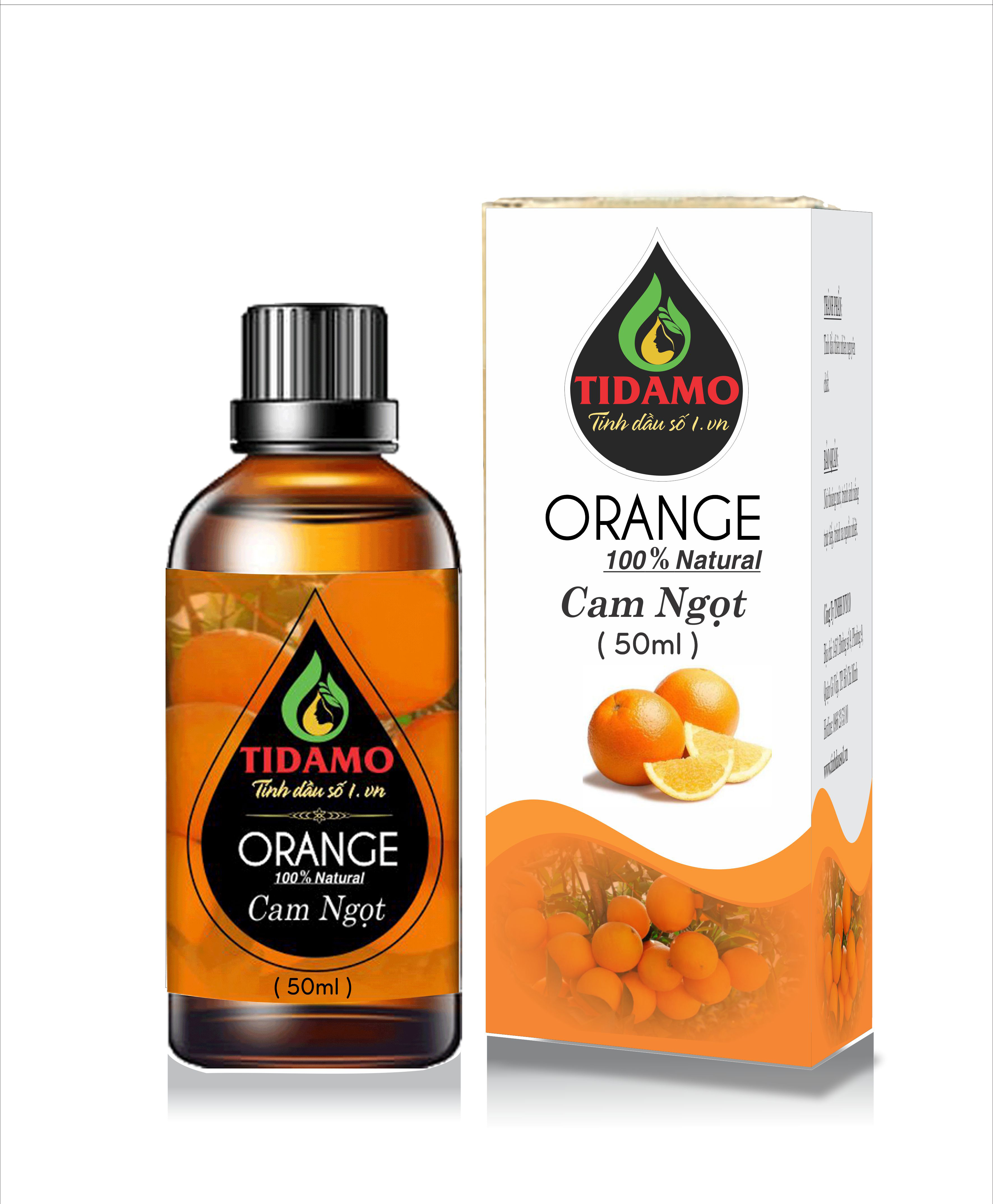 Tinh dầu Cam Ngọt Nguyên Chất 50ML (ORANGE) - Tinh dầu Cam Cao Cấp Giúp Thư Giãn Tinh Thần, Khử Mùi, Xua Đuổi Côn Trùng, Thích Hợp Dùng Với Đèn Xông Và Máy Khuếch Tán Tinh Dầu