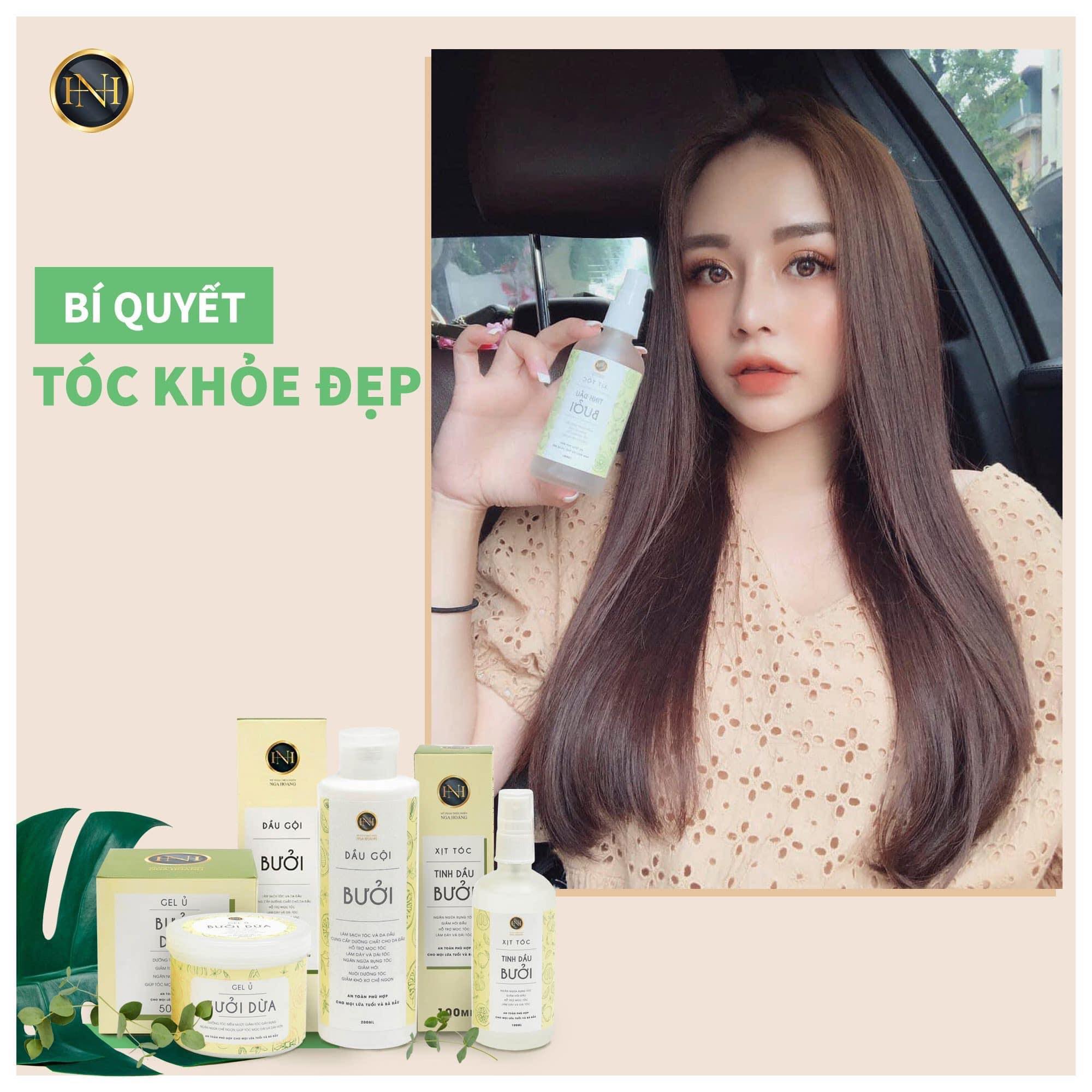 Tinh dầu bười dạng xịt Nuôi dưỡng sâu từ chân tóc,giúp kích thích mọc tóc nhanh