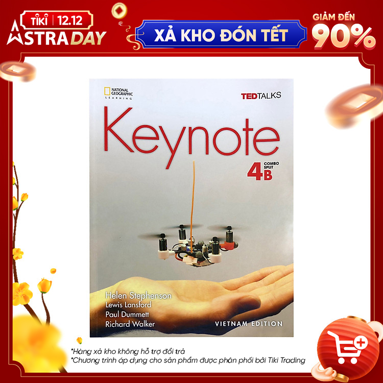 [Hàng thanh lý miễn đổi trả] Keynote 4B: Student Book with MyKeynoteOnline (American English) (VietNam Edition)