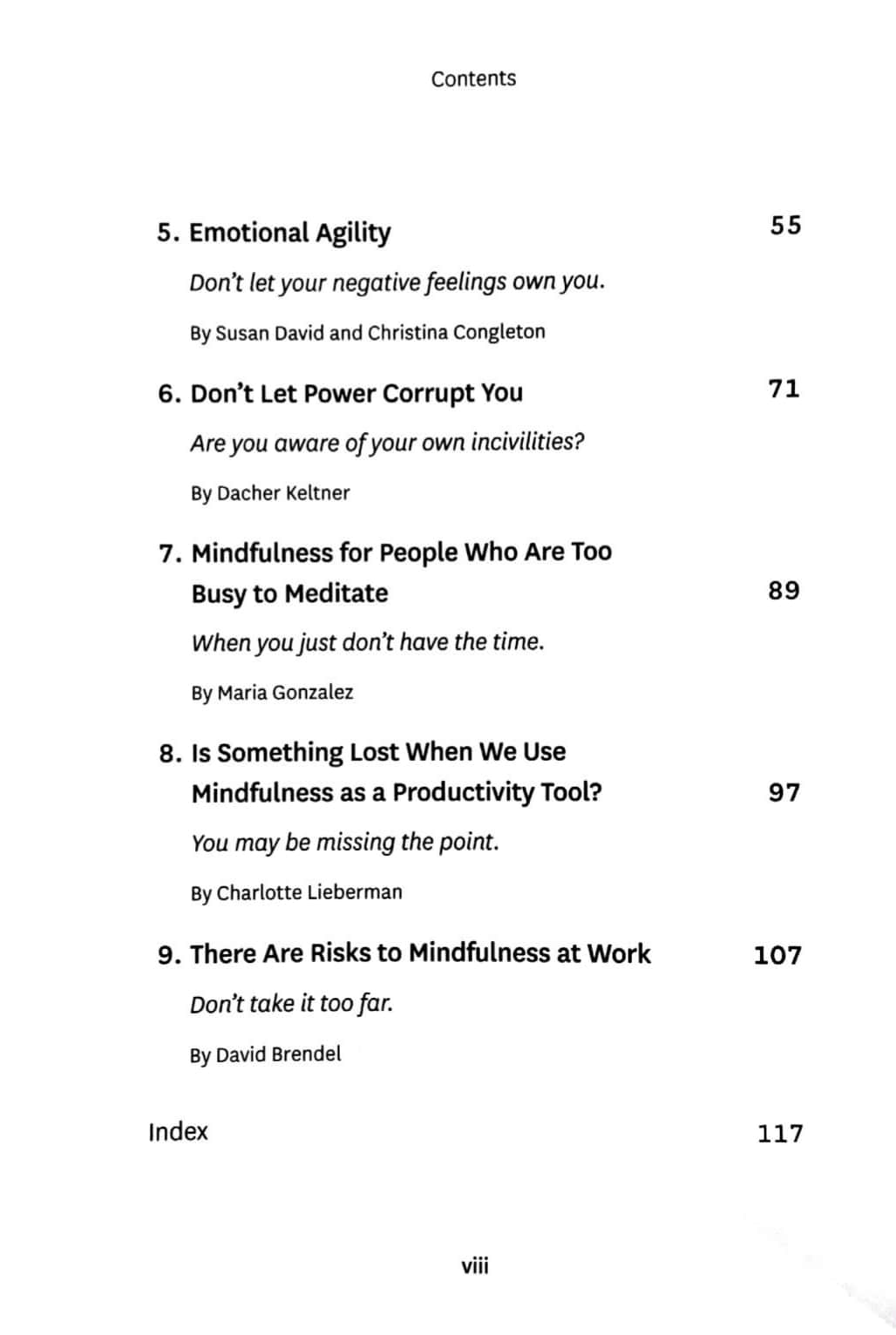 Mindfulness (Harvard Business Review Emotional Intelligence Series)