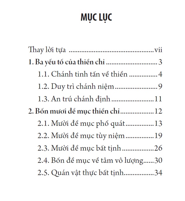 Combo 40 Đề Mục Thiền Định + Thiền Chỉ Thiền Quán Và Lợi Ích Của Thiền