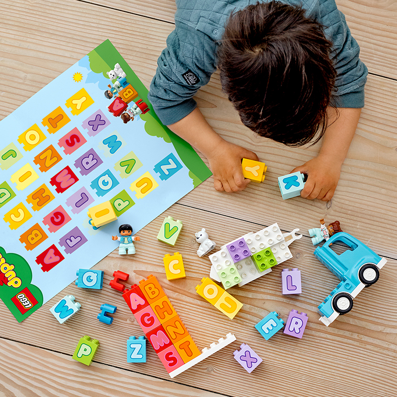 Mô Hình Lắp Ráp Lego Duplo Đoàn Tàu Học Chữ 10915