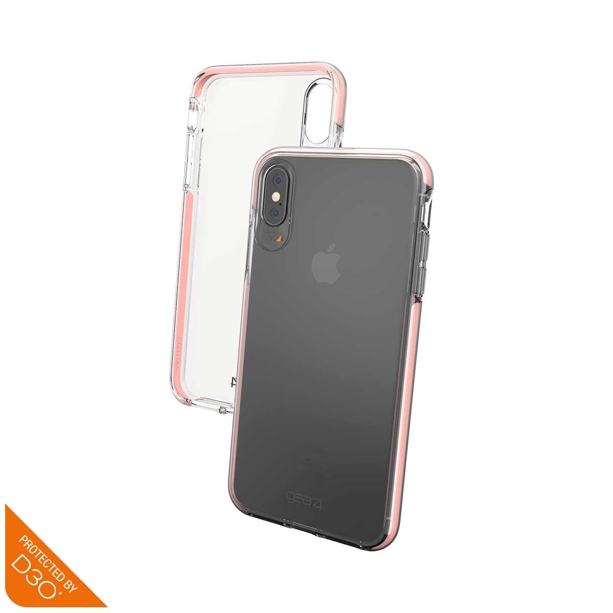 Ốp lưng chống sốc Gear4 D3O Piccadilly 3m cho iPhone Xs Max - Hàng Chính Hãng