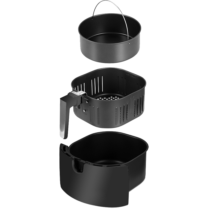 Nồi Chiên Không Dầu Điện Tử Lock&Lock EJF357BLK - Hàng Chính Hãng