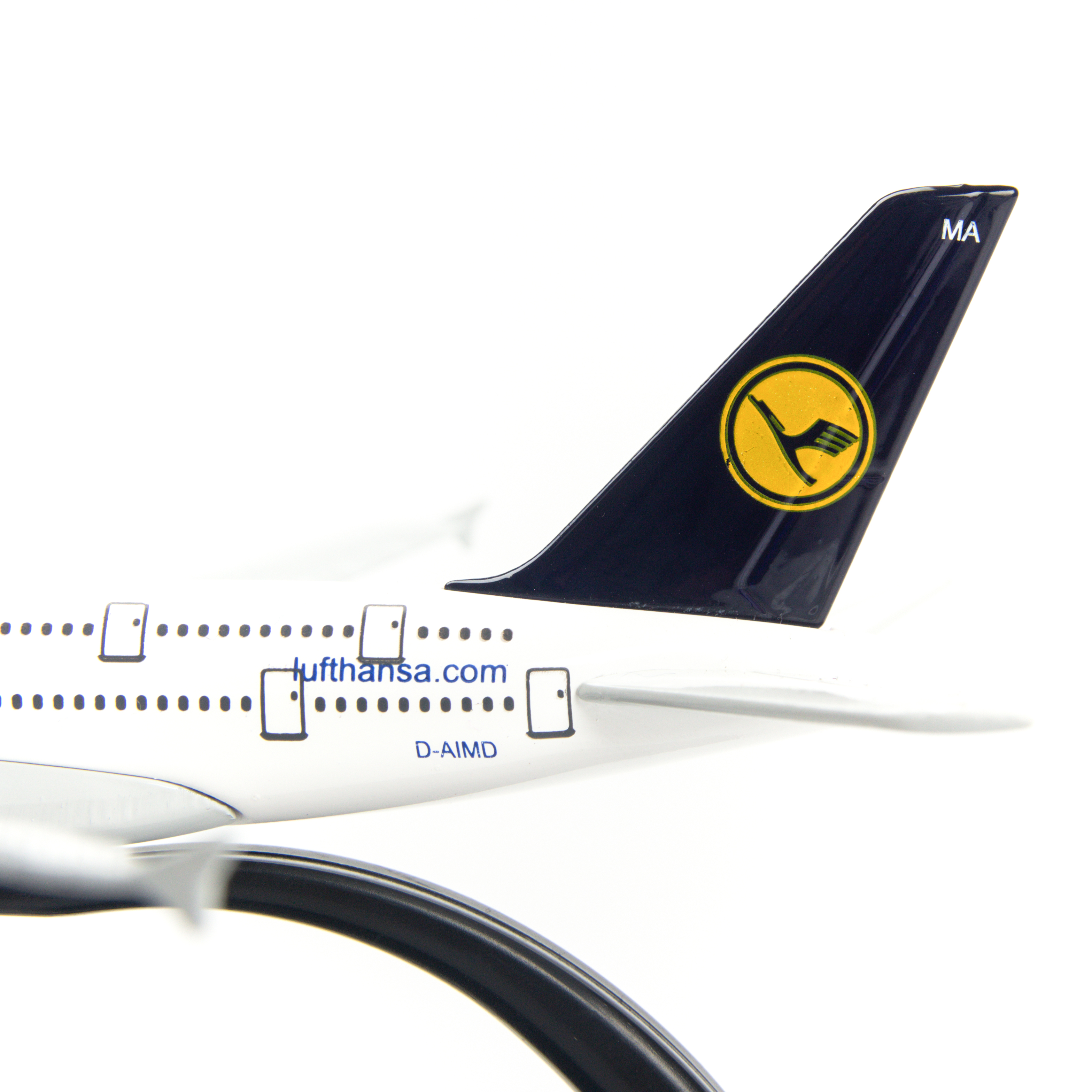 Mô Hình Máy Bay A380 LUFTHANSA EVERFLY 16CM