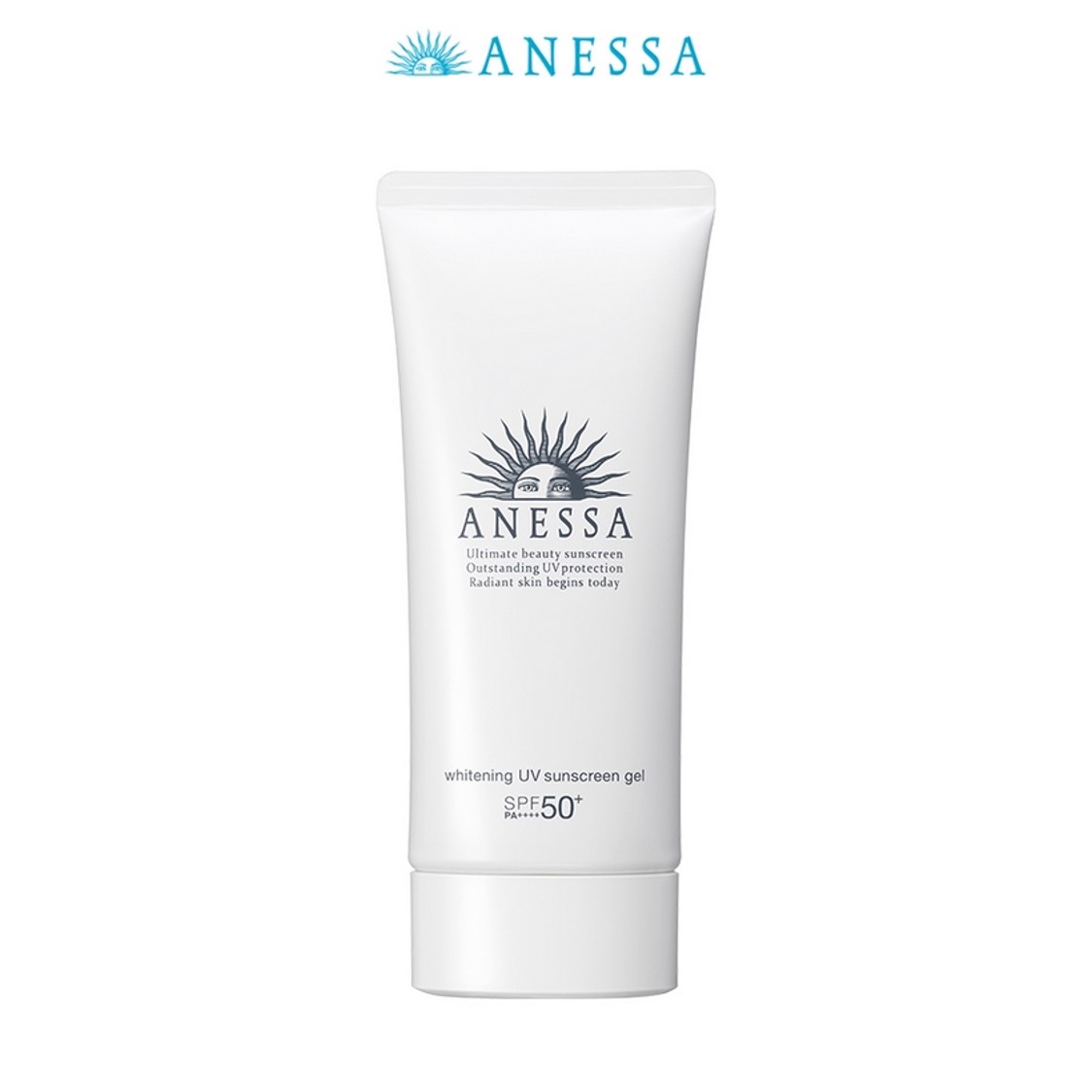 Kem chống nắng dưỡng trắng dạng gel Anessa Whitening UV Sunscreen Gel 90g - Mua 1 tặng 1