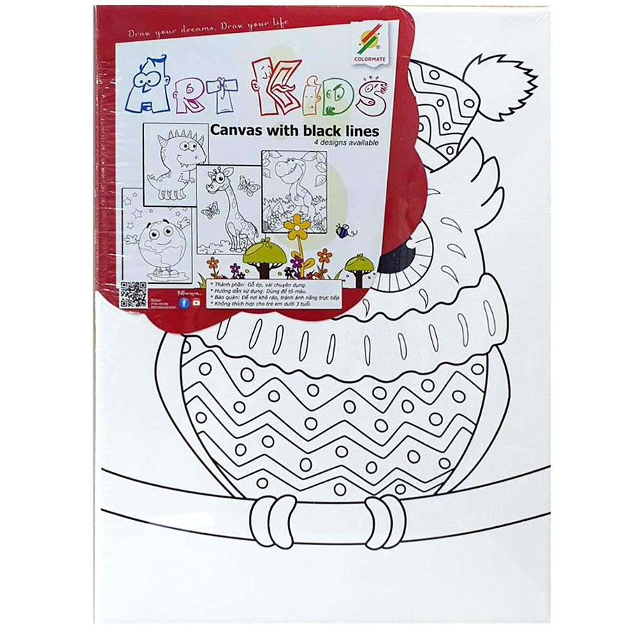 Khung Tranh Vẽ Có Hình Colormate - CM-CAWBL01