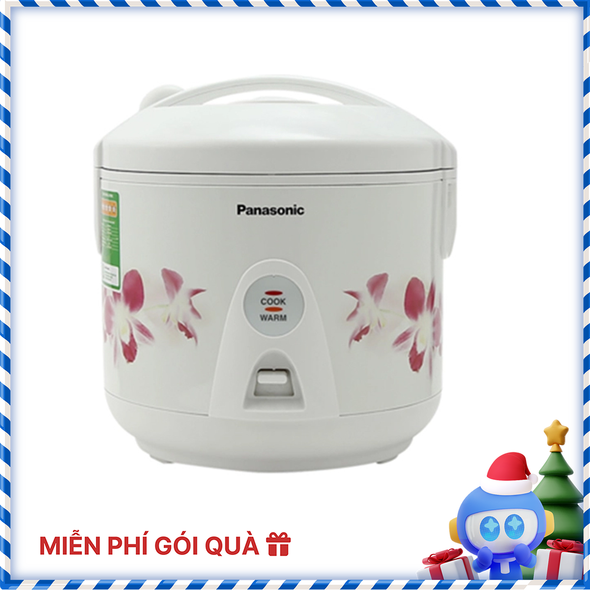 Nồi cơm điện Panasonic SR-MVN18FRAX - Hàng Chính Hãng