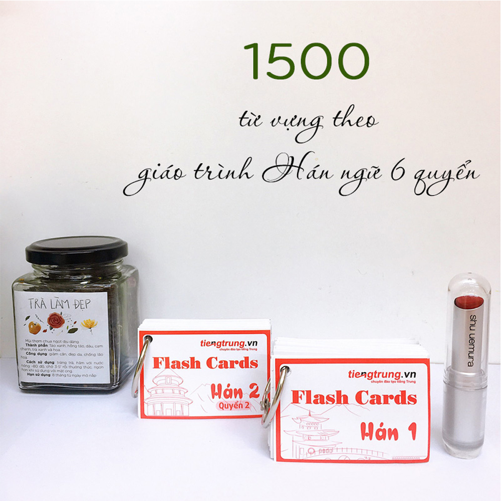 Flashcard 1500 Chữ Hán - Flashcard Tiếng Trung - Thẻ Học Từ Vựng Tiếng Trung Cầm Tay - Tự Học Từ Vựng Tiếng Trung - Từ Vựng HSK 4 - Phạm Dương Châu