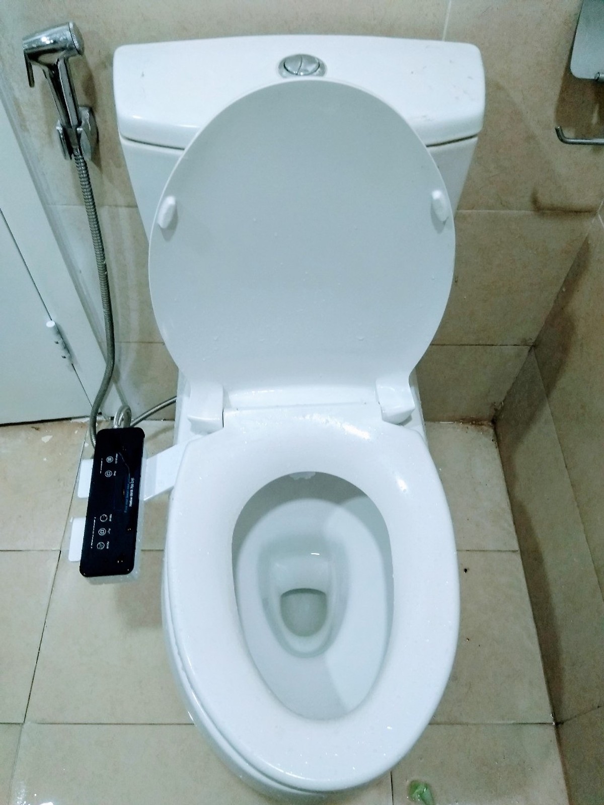 Vòi xịt vệ sinh cao cấp  thông minh 2 vòi phun công nghệ Nhật Bản bidet