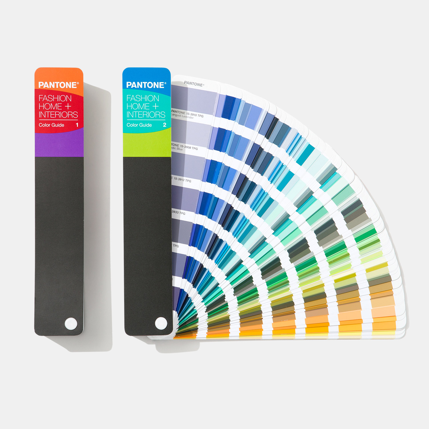 Bộ 2 thanh Bảng màu Pantone TPG FHIP110A 2020 Fashion Home Interiors chính hãng PANTONE LLC nhập khẩu từ USA - 2625 màu TPG dành cho ngành thời trang, nhà ở, nội thất