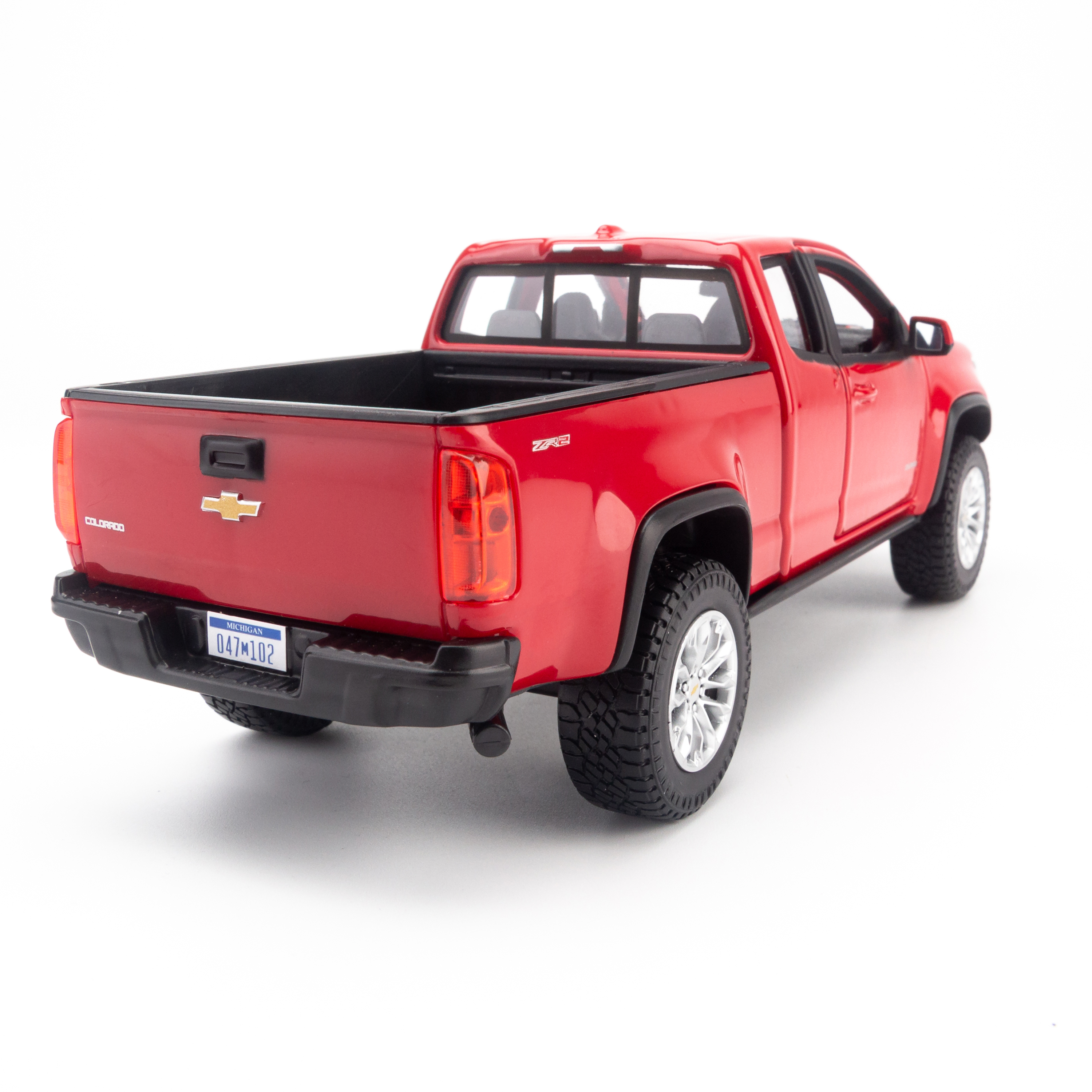 Mô Hình Xe Chevrolet Colorado ZR2 Red 1:24 Maisto MH-31517